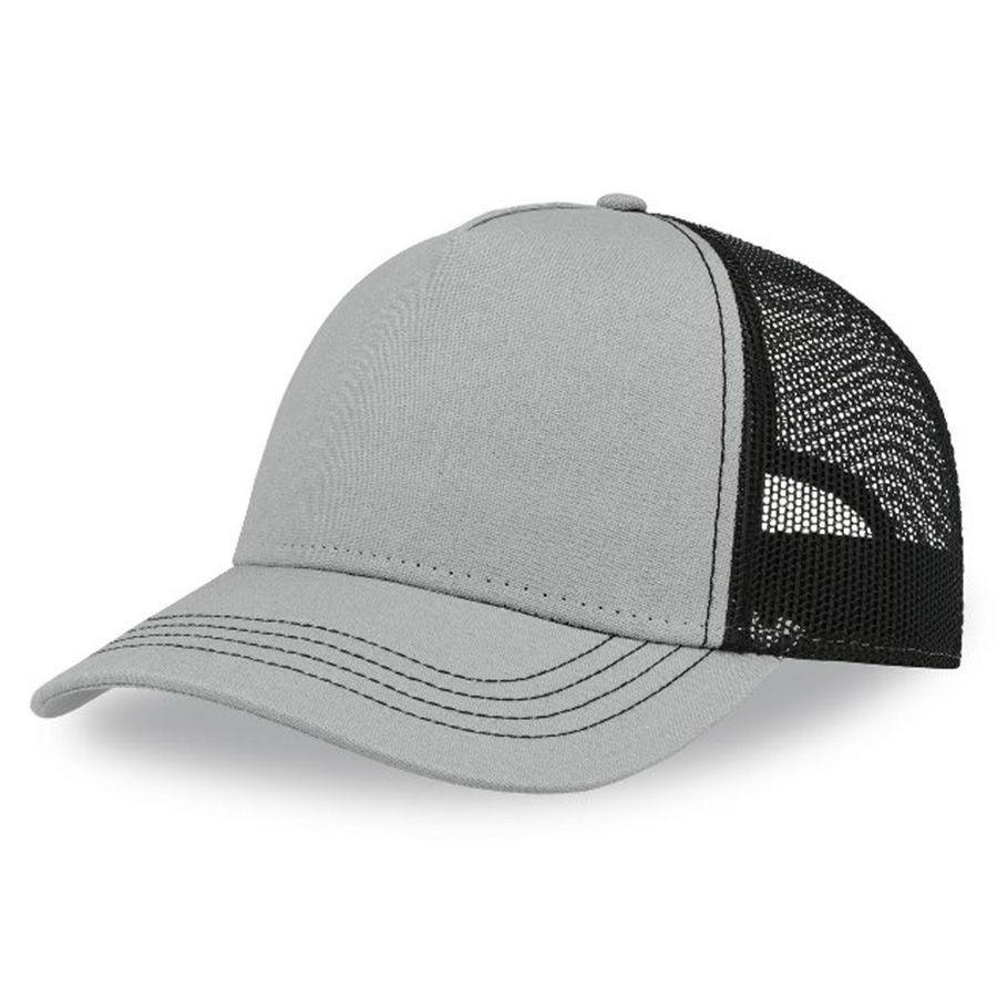 Бейсболка RAPPER CANVAS, 5 клиньев, пластиковая застёжка