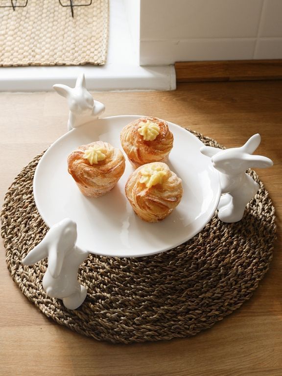 Тарелочка для сладостей &amp;quot;Воришки&amp;quot; (NEW), 23.5 см, Белый