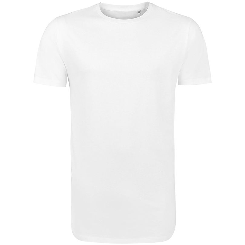 Футболка удлиненная Magnum, черная под нанесение