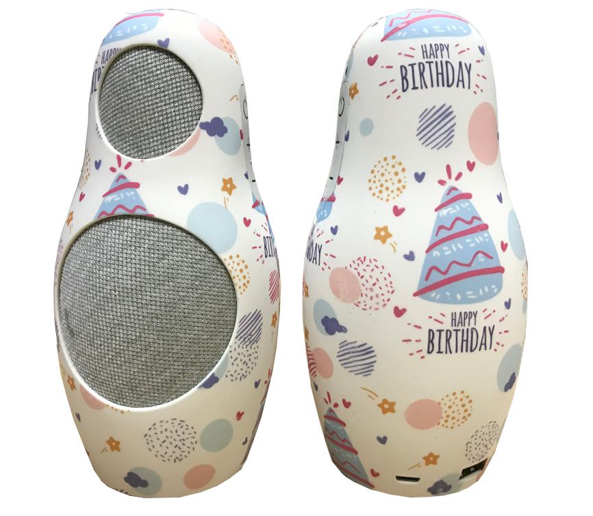 Беспроводная колонка Repeat с полноцветной печатью