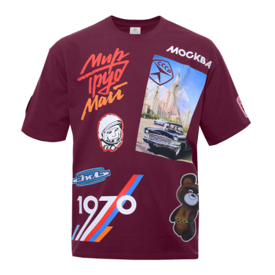 Футболка оверсайз STAN хлопок 240, 56_CCCР под нанесение