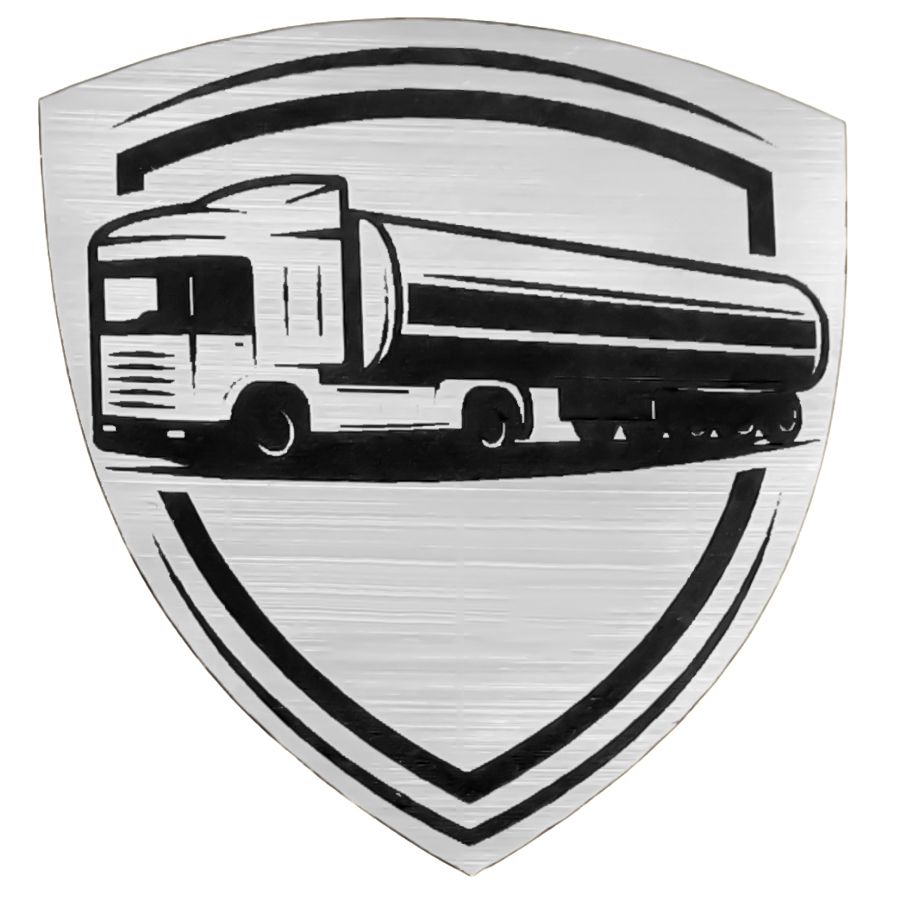 Шильд-наклейка транспорт, серебро