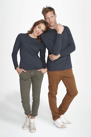 Футболка с длинным рукавом Imperial LSL Men, черная, размер S