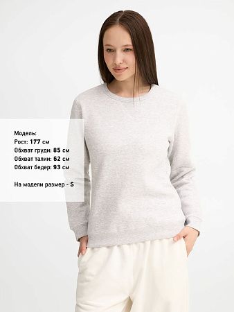 Толстовка женская Sully Women, светло-серый меланж, размер XL