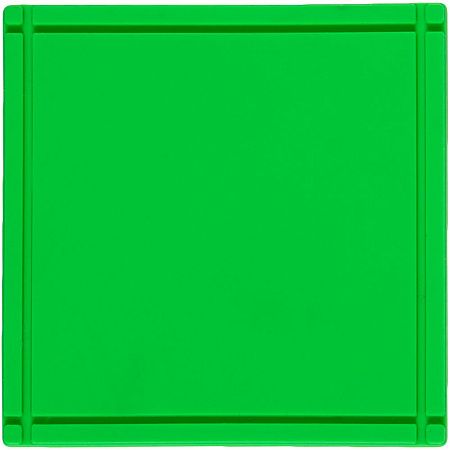 Лейбл из ПВХ Dzeta, L, зеленый неон