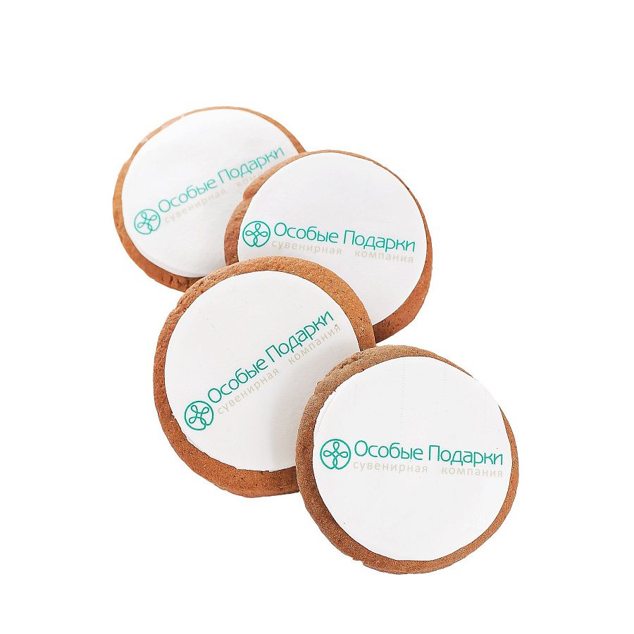 Имбирное печенье с логотипом