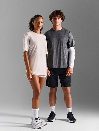 Футболка спортивная унисекс Storm, черная, размер XS