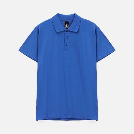 Рубашка поло мужская Prescott Men 170, ярко-синяя (royal), размер L