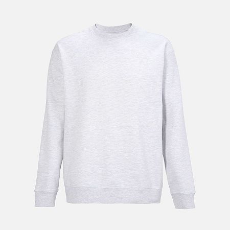 Свитшот унисекс Columbia, светло-серый меланж, размер M