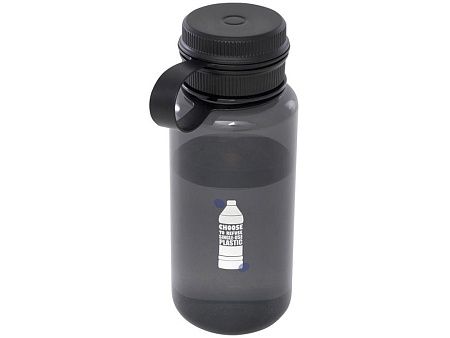 Бутылка спортивная из переработанного ПЭТ-пластика «Ryder», 900мл