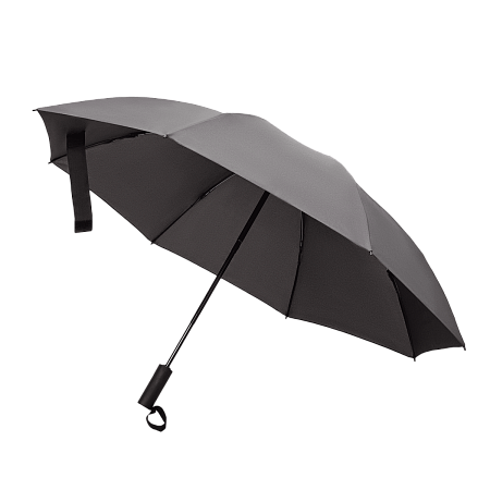 Зонт обратного сложения Олимп (Olymp), серый
