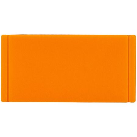 Лейбл из ПВХ Dzeta, S, оранжевый неон