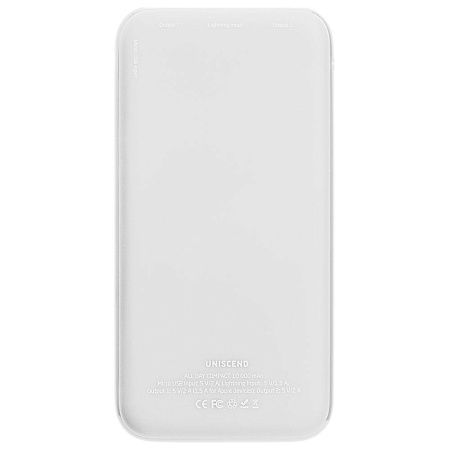Внешний аккумулятор Uniscend All Day Compact 10000 мАч, черный