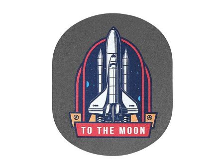 Патч «Овал», nubuk