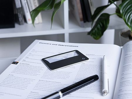 Лупа Visionary с подсветкой, черная