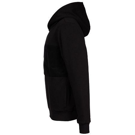 Худи унисекс Patch Catcher со вставкой из липучки, черное, размер S