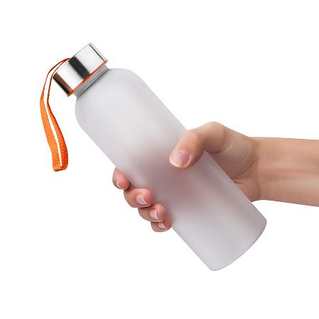 Бутылка для воды VERONA PET SOFT 550мл Оранжевая 6262.05