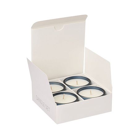 Набор ароматических свечей Сенто (Sento), синий