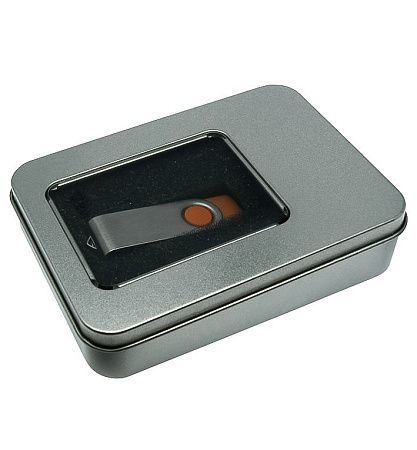 Футляр для флеш накопителя металлический