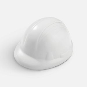 Антистресс «Каска», белый