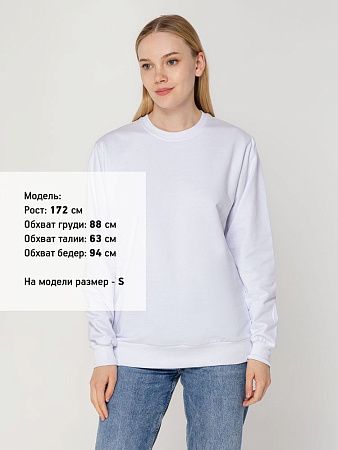 Толстовка Unit Toima, белая, размер XXL