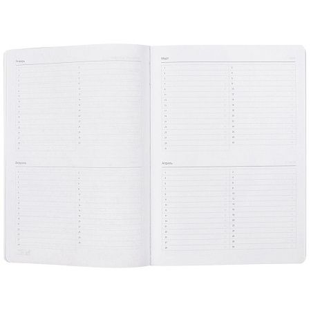 Ежедневник Urban, недатированный, серый