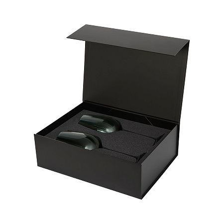Подарочный набор 2 бокала для вина Capri в черной коробке