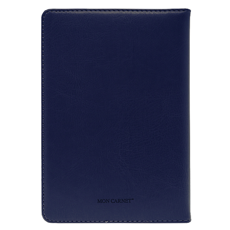 Ежедневник City Buffalo А5, темно-синий, недатированный, в твердой обложке с поролоном