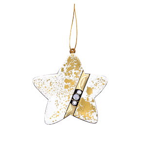 Ёлочная игрушка Звездочка