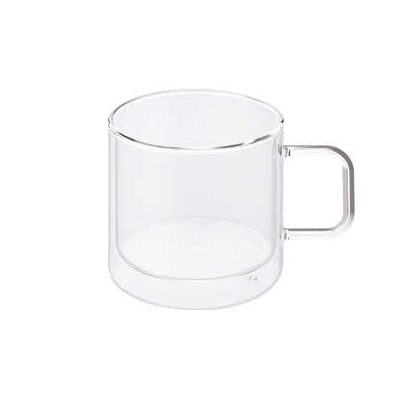 Кружка стеклянная с двойными стенками Luna