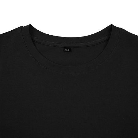 Футболка унисекс оверсайз Street Vibes, черная, размер XS/S под нанесение