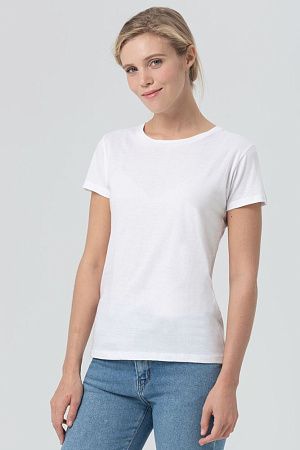 Футболка женская Miss 150, белая, размер XXL