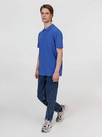 Рубашка поло унисекс Pulse, ярко-синяя (royal), размер S