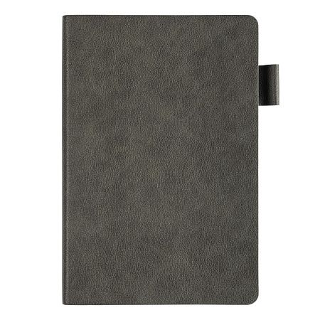 Ежедневник Flexy Asstra Petrus A5, темно-серый, недатированный, в гибкой обложке