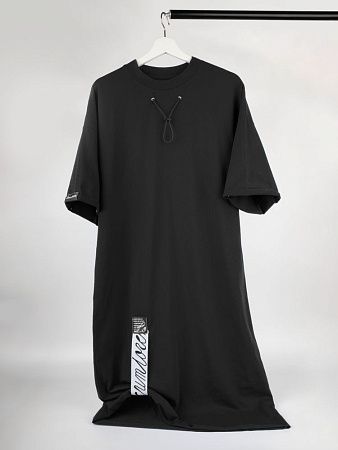 Платье D2, черное, размер XS/S