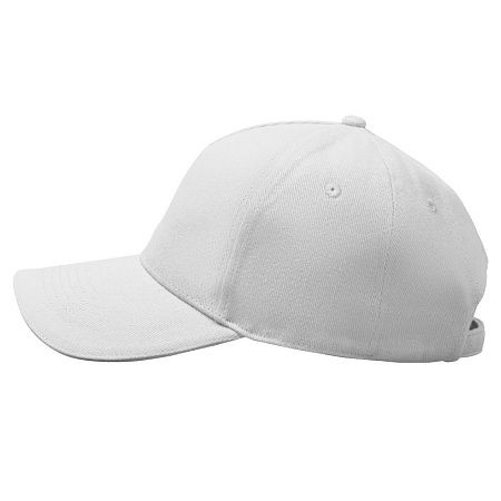 Кепка 5-панельная Greenwich 350, c белым сендвичем, белая
