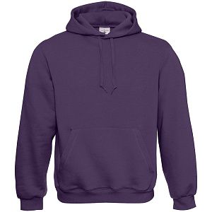 Толстовка Hooded, фиолетовая, размер XS