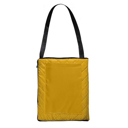 Плед для пикника "Rest"; жёлтый; 115 х 140 см; двухсторонний материал флис 150 гр/м2+оксфорд  210 T