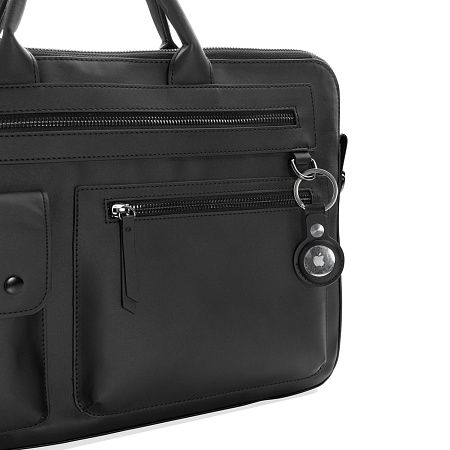 Чехол для ключей с ручкой в комплекте Swiss Peak Tula из переработанного полиуретана RCS