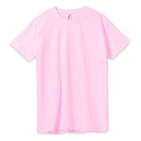 Футболка унисекс Regent 150, розовая, размер L