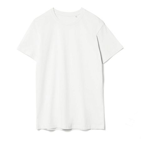 Футболка унисекс T-Bolka 160, белая (белоснежная), размер L