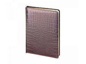 Ежедневник недатированный А5 «Caiman», цвет: коричневый