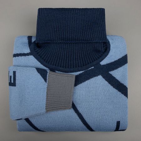 Свитер на заказ Tricksy Net, полушерсть, размер XXL