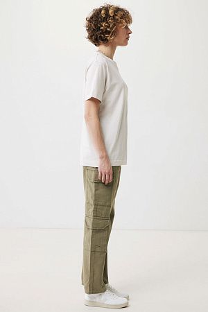 Футболка Iqoniq Kakadu из переработанного хлопка, свободный крой, унисекс, 180 г/м²