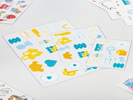 Наклейки UV-DTF Stiker Pack на заказ, S