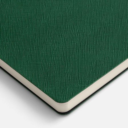 Ежедневник Lungo, недатированный, зеленый