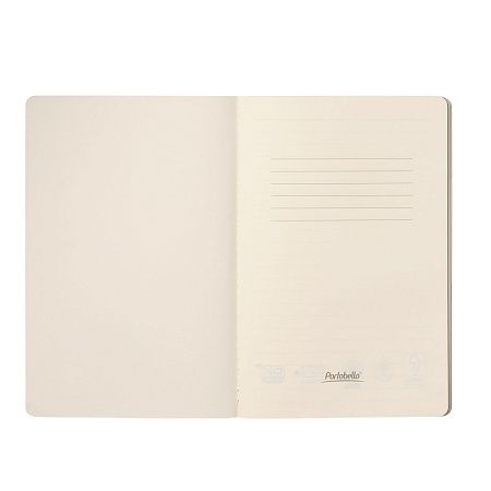 Блокнот Alpha slim, черный