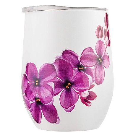 Термокружка (кофер) STEP PUDRA 370мл Белая 6301.07