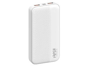 Портативный внешний аккумулятор «SM», 20000 mAh, цвет: белый