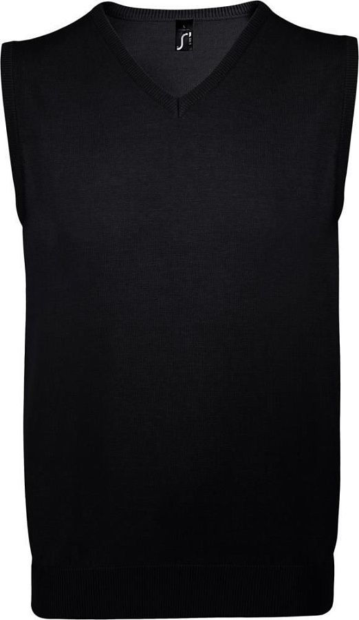 Жилет унисекс Gentlemen, черный, размер XXS